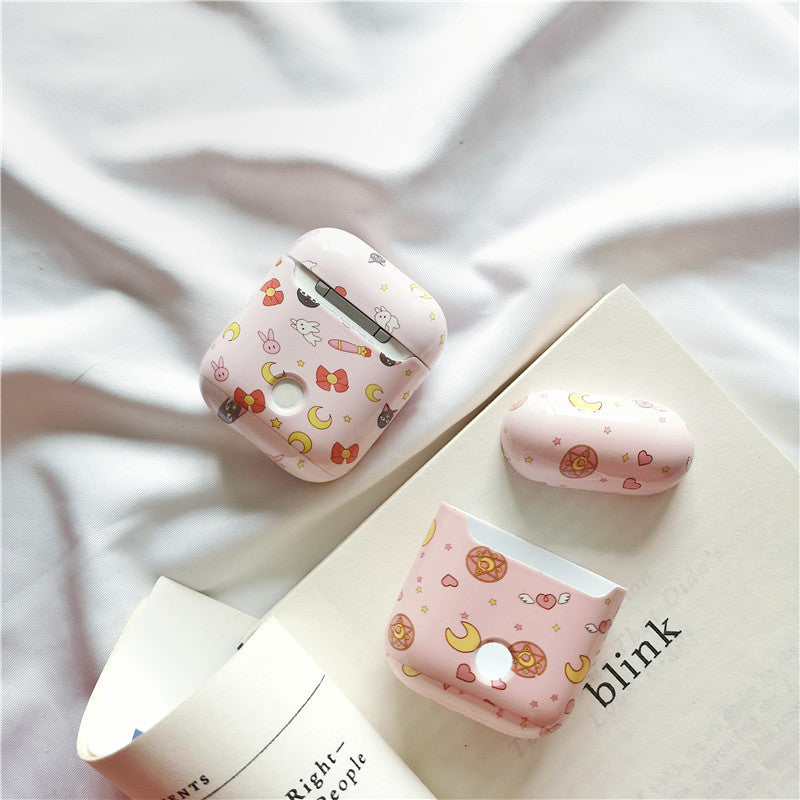 Sailor Moon Girl AirPods Case for Wireless Headphones