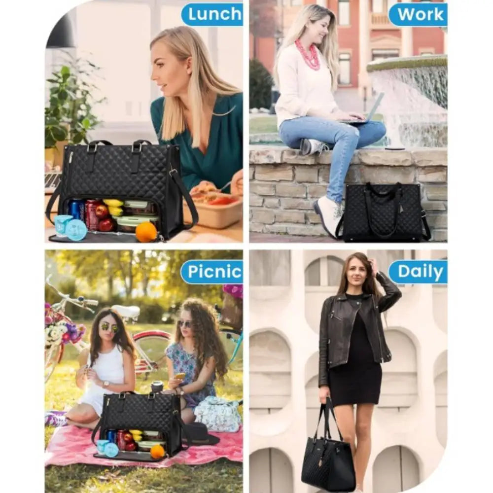 Women's stylish Insulated Lunch Bag