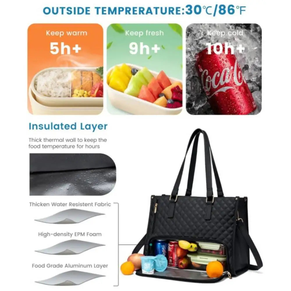Women's stylish Insulated Lunch Bag