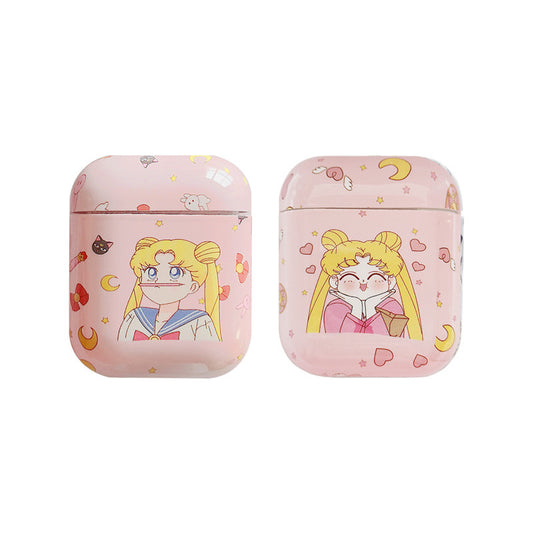 Sailor Moon Girl AirPods Case for Wireless Headphones